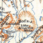 Iceland, general map, 1910