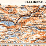 Ustadal map, 1910