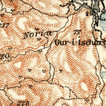 Laurion (Λαύριον, Laurium) environs map, 1908