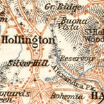 Hastings city map, 1906. Environs of Hastings