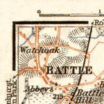 Hastings city map, 1906. Environs of Hastings