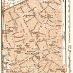 Leicester city map, 1906