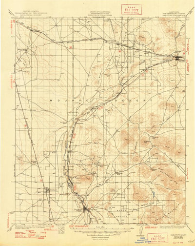 Barstow, CA (1934, 125000-Scale) Preview 1