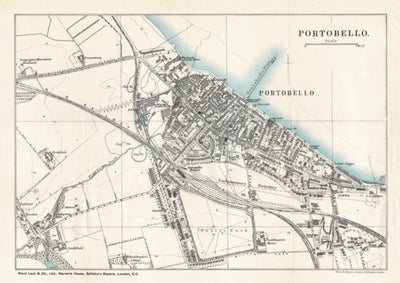 Portobello city map, 1908