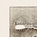 Samos (Σάμος), ancient site map drawn after Ernst Fabricius, 1914