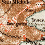 Rapallo - Santa Margherita district map, 1913