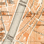 Verona city map, 1898