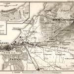 Trapani and environs map, 1912