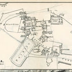 Hadrian's Villa (Villa Adriana) site plan, 1898 (Rome)