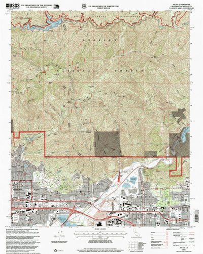 Azusa, CA (1995, 24000-Scale) Preview 1