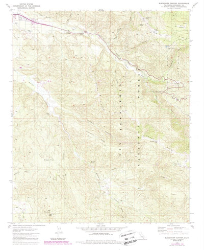 Blackburn Canyon, CA (1982, 24000-Scale) Preview 1