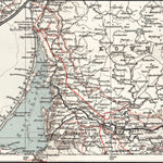 East Prussia map, 1913