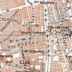 Palermo city map, 1929