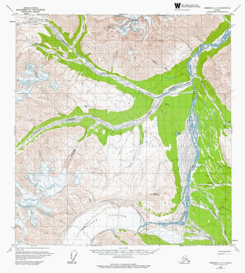 AK-NABESNA A3: Authoritative US Topos 1960