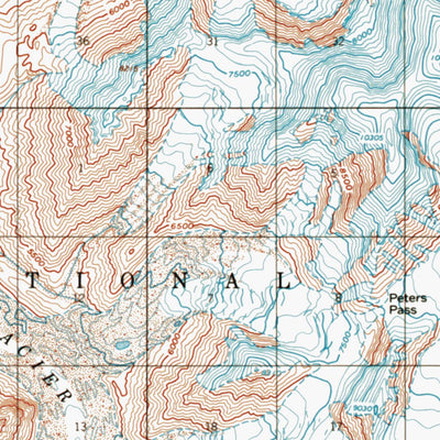 AK-MT MCKINLEY A3: Authoritative US Topos 1954