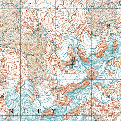 AK-MT MCKINLEY A3: Authoritative US Topos 1954