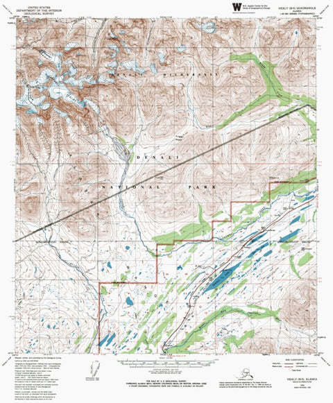 AK-HEALY B5: Authoritative US Topos 1950