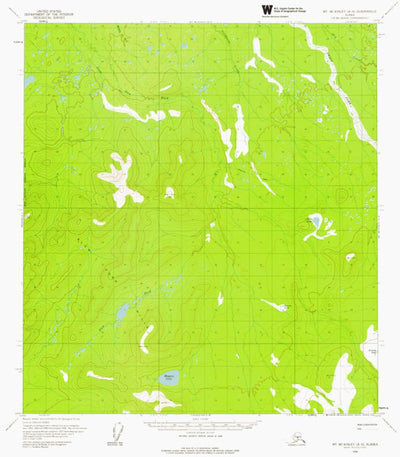 AK-MT MCKINLEY A6: Authoritative US Topos 1958