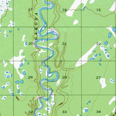 AK-GULKANA B3: Authoritative US Topos 1950