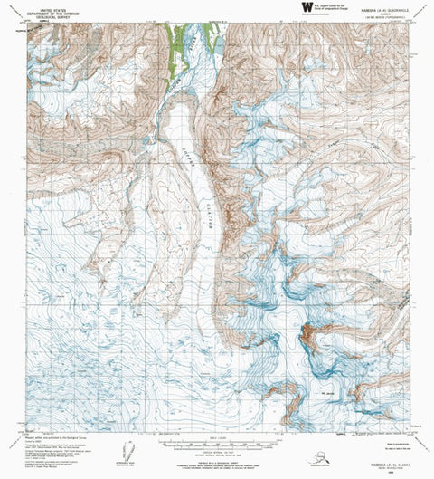 AK-NABESNA A6: Authoritative US Topos 1959