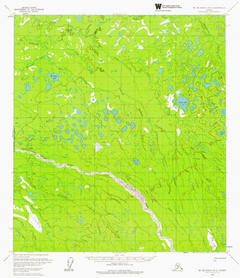 AK-MT MCKINLEY B6: Authoritative US Topos 1958