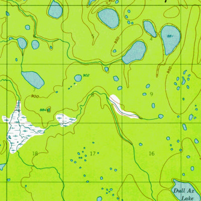 AK-MT MCKINLEY B6: Authoritative US Topos 1958