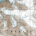 AK-MT MCKINLEY A1: Authoritative US Topos 1954
