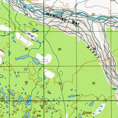 AK-MT MCKINLEY B3: Authoritative US Topos 1954