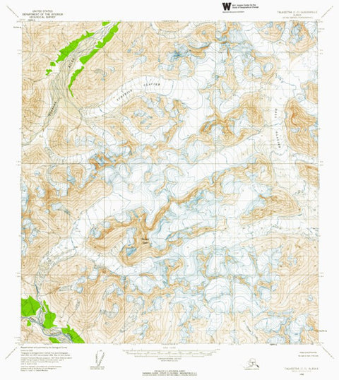 AK-TALKEETNA C5: Authoritative US Topos 1958