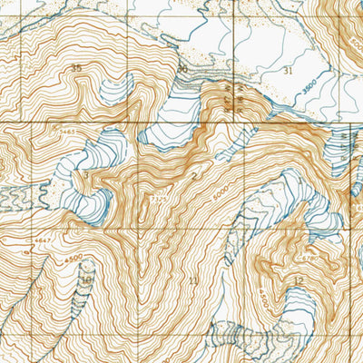 AK-TALKEETNA C5: Authoritative US Topos 1958