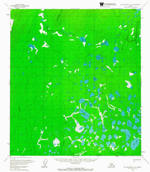 AK-MT MCKINLEY C6: Authoritative US Topos 1958