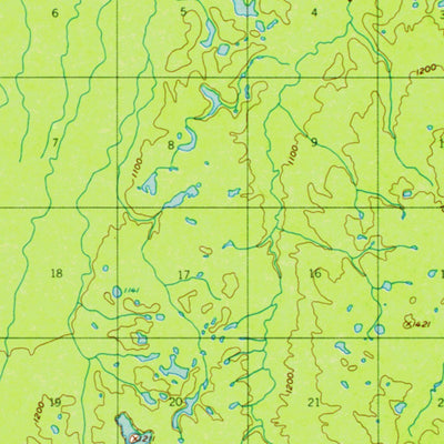 AK-MT MCKINLEY C3: Authoritative US Topos 1952