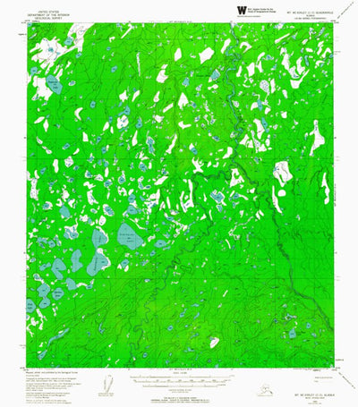 AK-MT MCKINLEY C5: Authoritative US Topos 1953