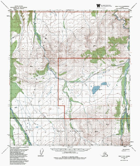 AK-HEALY D6: Authoritative US Topos 1954