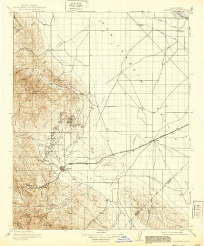 Coalinga, CA (1912, 125000-Scale) Preview 1