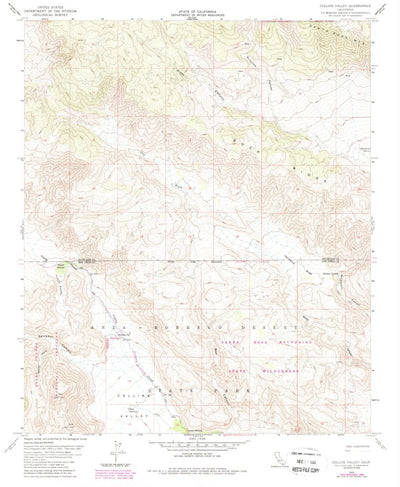 Collins Valley, CA (1959, 24000-Scale) Preview 1