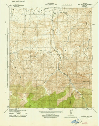 Eagle Rest Peak, CA (1944, 31680-Scale) Preview 1