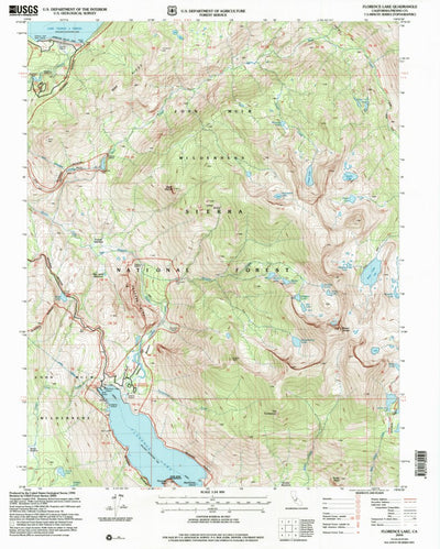 Florence Lake, CA (2004, 24000-Scale) Preview 1