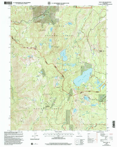 Gold Lake, CA (2000, 24000-Scale) Preview 1