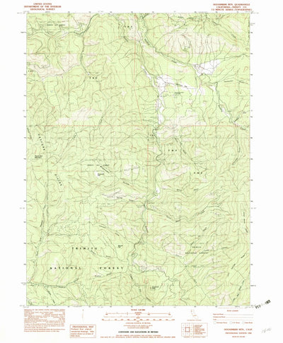 Hoosimbim Mountain, CA (1982, 24000-Scale) Preview 1