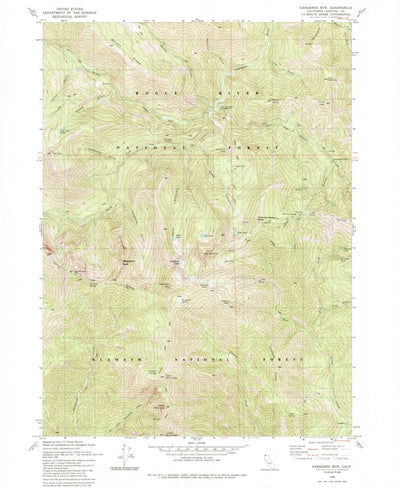 Kangaroo Mountain, CA (1980, 24000-Scale) Preview 1