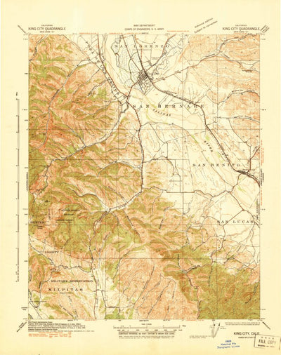 King City, CA (1939, 62500-Scale) Preview 1