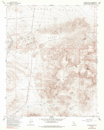Klinker Mountain, CA (1967, 24000-Scale) Preview 1