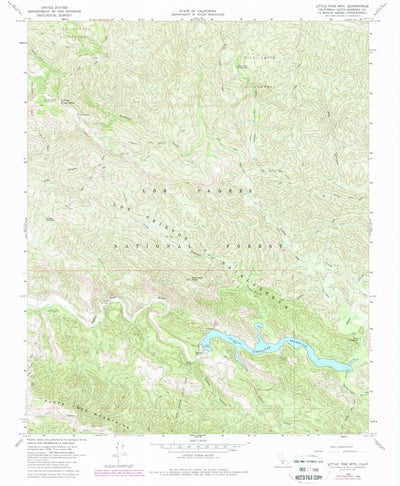 Little Pine Mountain, CA (1964, 24000-Scale) Preview 1