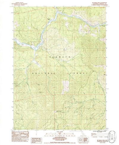 Mckinley Mountain, CA (1983, 24000-Scale) Preview 1