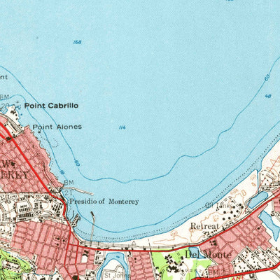 Monterey, CA (1947, 62500-Scale) Preview 2