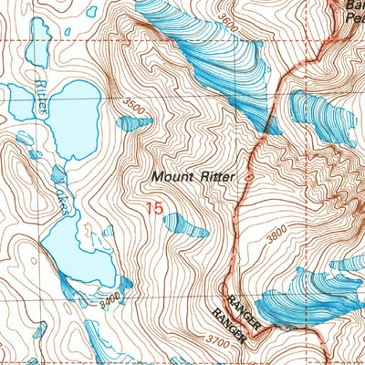 Mount Ritter, CA (2004, 24000-Scale) Preview 3