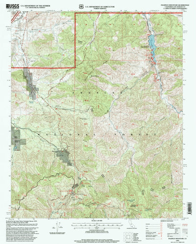 Pacifico Mountain, CA (1995, 24000-Scale) Preview 1