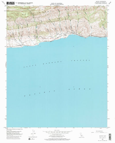 Sacate, CA (1953, 24000-Scale) Preview 1