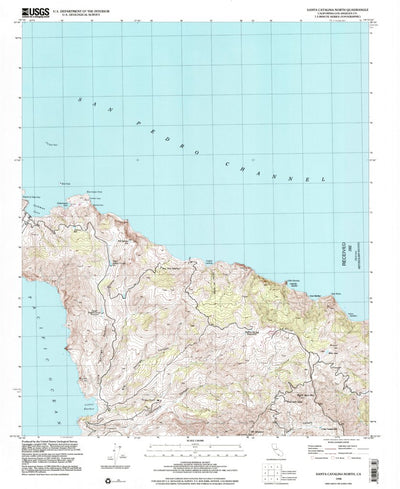Santa Catalina North, CA (1998, 24000-Scale) Preview 1